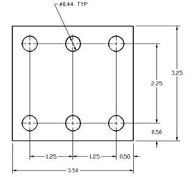 1130XX Series Shim Drawing
