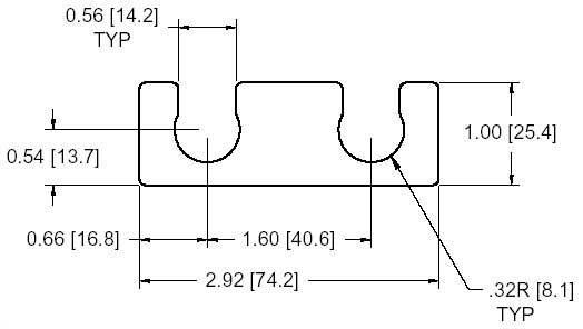 FSD 34504 Series Shim Drawing