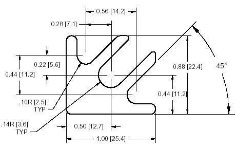 FSD 14190 Series Shim Drawing