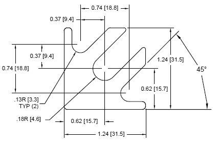 FSD 14109 Series Shim Drawing