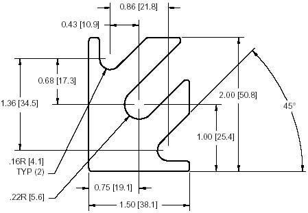 FSD 34511 Series Shim Drawing