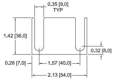 DSCH052 Series Shim Drawing