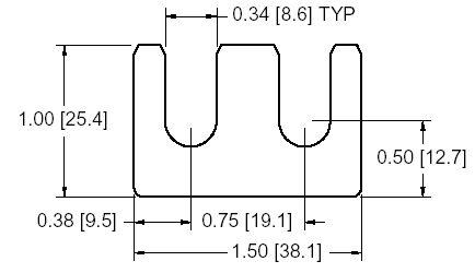 DSCH058 Series Shim Drawing
