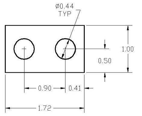 FSD 39279 Metric Thickness Spacer Drawing