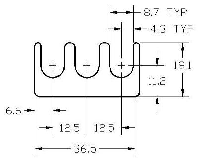 FSD 40827 Individual Shim Drawing