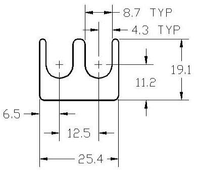 FSD 40828 Individual Shim Drawing