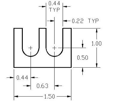 FSD 40892 Series Shim Drawing