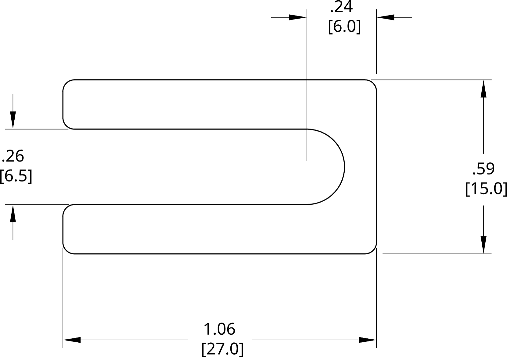 DSCH144 Series Shim Drawing