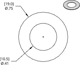 DSCH146 Series Shim Drawing